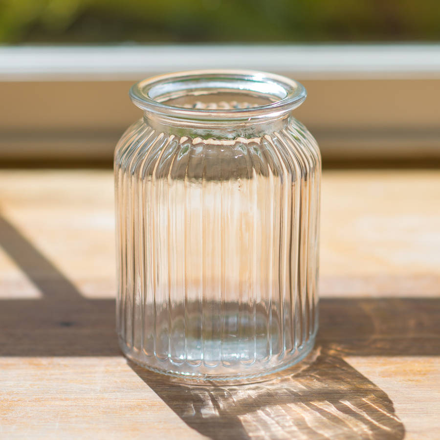 Sweetie Jar Glass Vase By The Flower Studio | notonthehighstreet.com