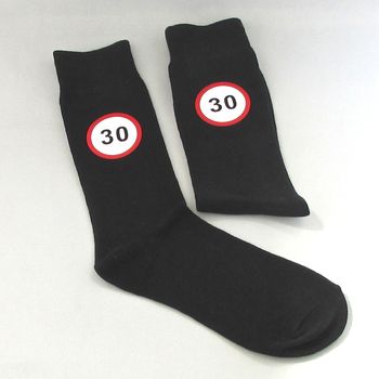 Happy 30th Birthday Socks, 2 of 7