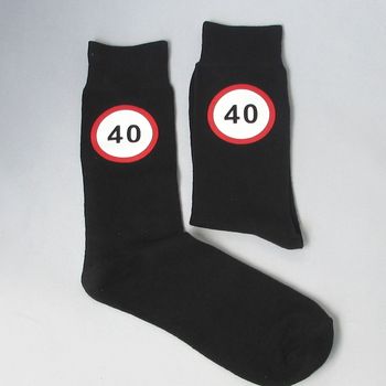 Happy 40th Birthday Socks, 2 of 9