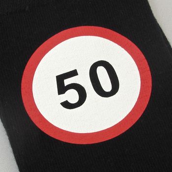 Happy 50th Birthday Socks, 6 of 8
