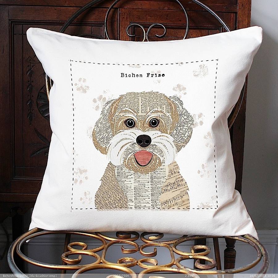 bichon cushion