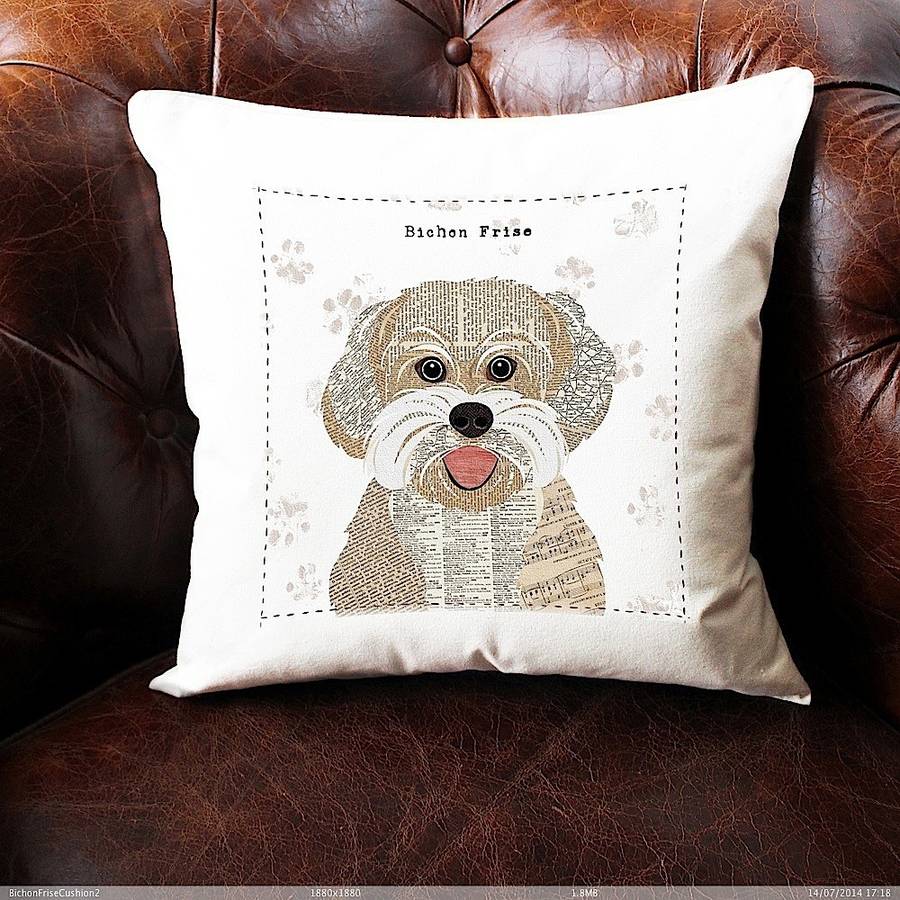 bichon cushion