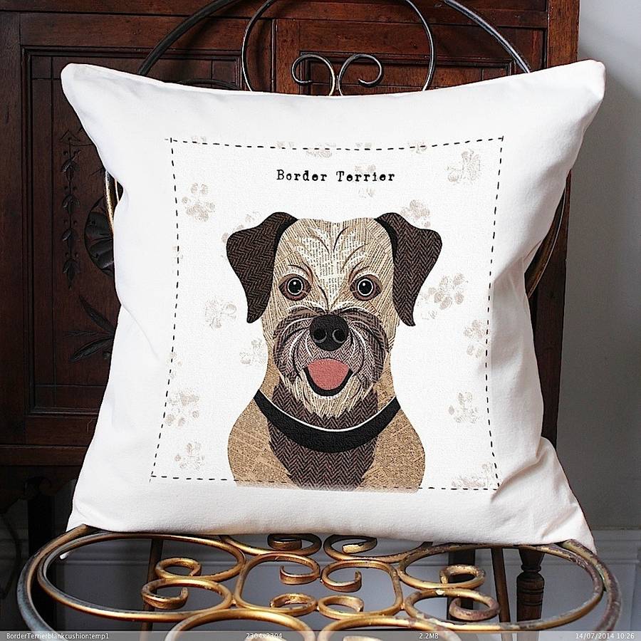 terrier cushion