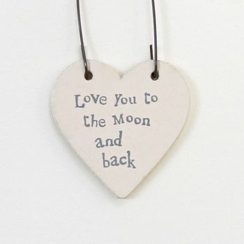 'Love You To The Moon And Back' Handmade Card, 2 of 4