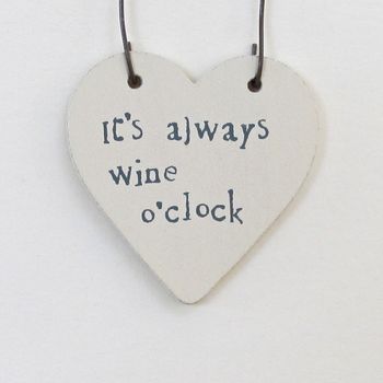 'It's Wine O 'Clock' Handmade Card, 2 of 4