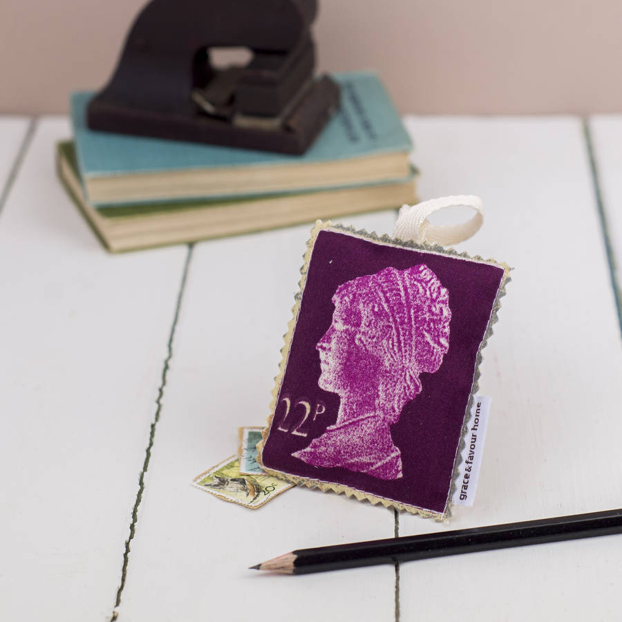 Postage Stamp Lavender Bag By Grace & Favour Home