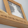 Personalised Multi Photo Frame Shelf With Two Frames, thumbnail 6 of 12