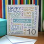 Personalised Any Age Birthday Card, thumbnail 4 of 5