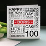 Personalised 100th Birthday Card, thumbnail 3 of 6