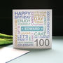 Personalised 100th Birthday Card, thumbnail 4 of 6