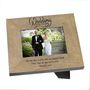 Personalised Wedding Date Photo Frame, thumbnail 2 of 3