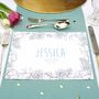 Personalised Wedding Colour Me In Table Place Mats, thumbnail 2 of 5