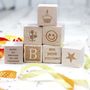 Personalised My First Birthday Wooden Blocks, thumbnail 2 of 5