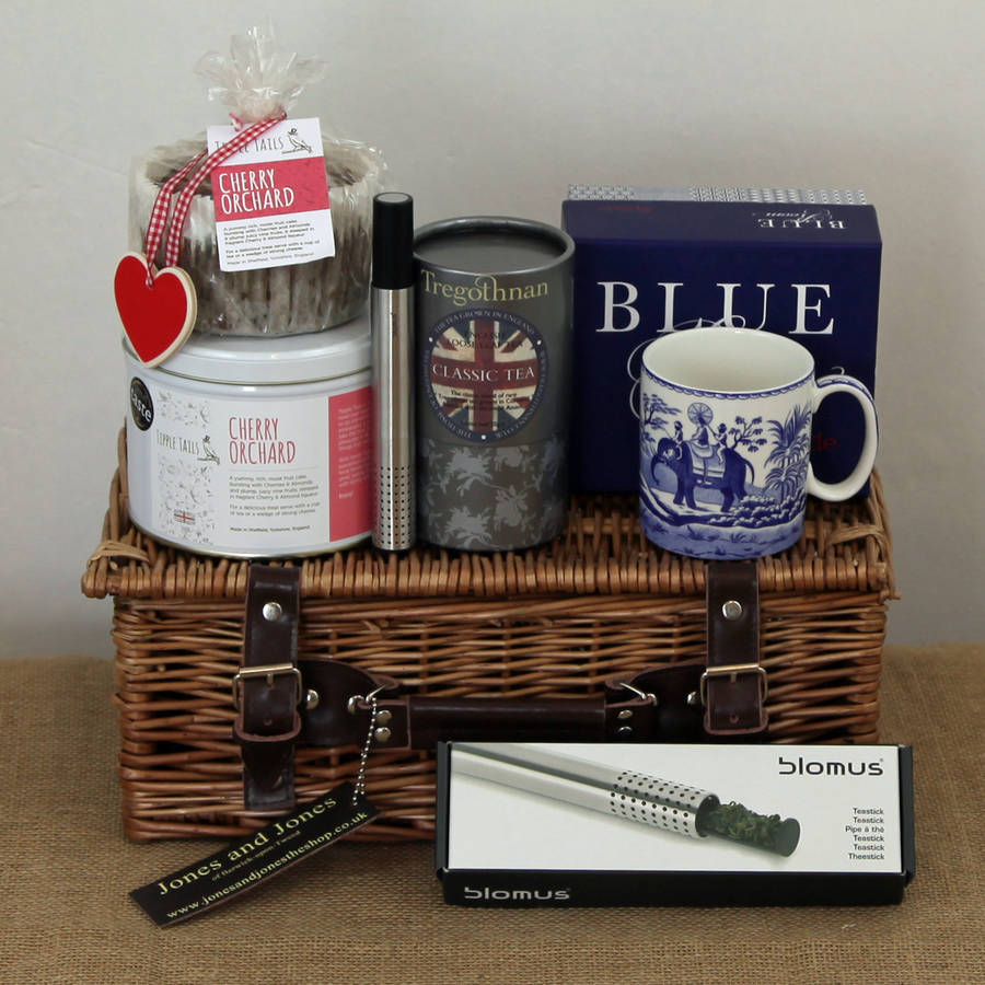 Classic Tea And Cake Gift Hamper By Jones and Jones of Berwickupon
