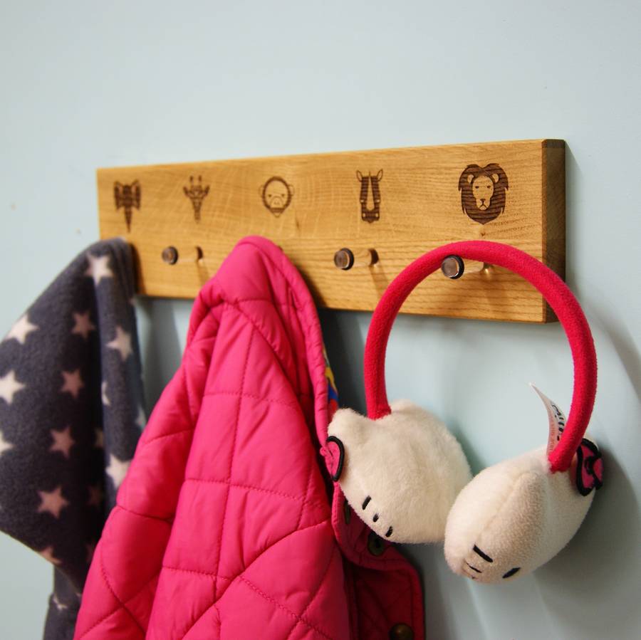 Zoo Safari Animals Coat Rack By MijMoj Design | notonthehighstreet.com