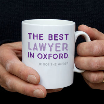 Best Job In… Personalised Mug, 7 of 8
