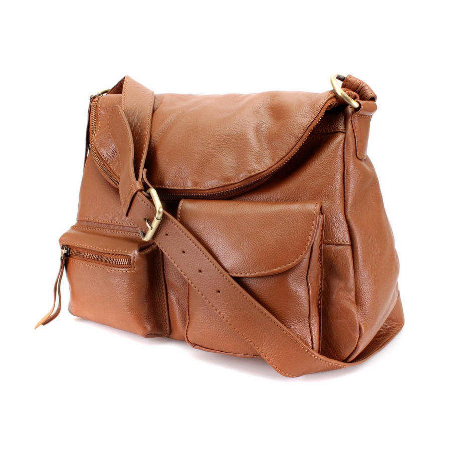 Mali Leather Slouchy Messenger Bag By The Mali Leather Slouchy Messenger Bag