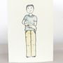 'New Dad' Handmade Father's Day Card, thumbnail 2 of 4