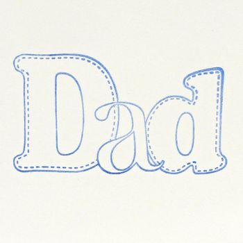 Handmade 'Dad' Father's Day Card, 2 of 4