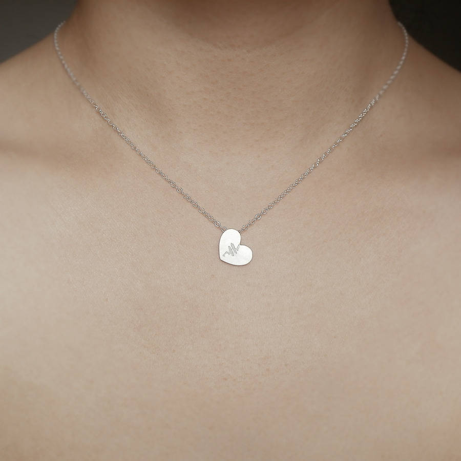 Mended heart deals necklace