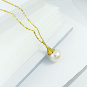 Freshwater Cultured Pearl Pendant, 4 of 5