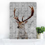 Highlands Stag Canvas Art, thumbnail 2 of 4