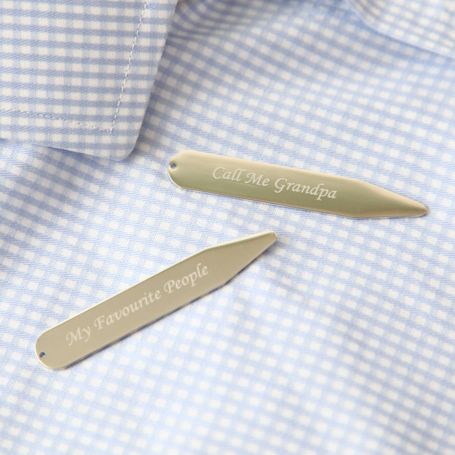 Engraved Collar Stiffeners By My 1st Years
