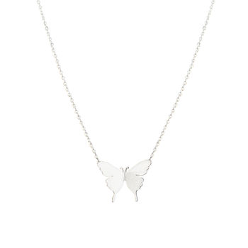 Delicate Butterfly Necklace, 4 of 5