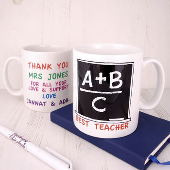 Personalised Teacher Thank You Mug, 4 of 4
