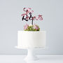 Personalised Surname Wedding Cake Topper, thumbnail 1 of 4