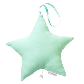 Cotton Velour Star Shaped Musical Mobile, 3 of 7