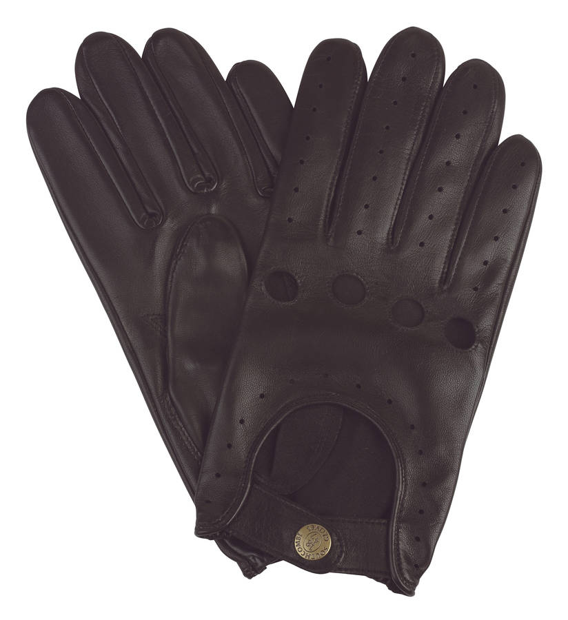 cooper. men's classic leather driving gloves by gloves