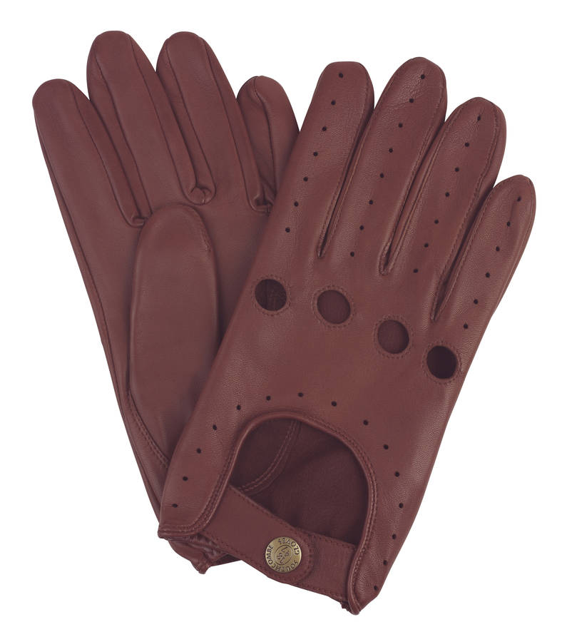 cooper. men's classic leather driving gloves by southcombe gloves ...