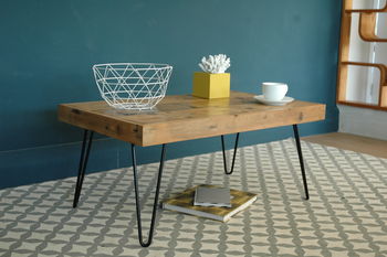 Billy Coffee Table With Hairpin Legs, 2 of 6