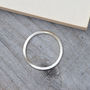 Inside Out Stacking Ring In Sterling Silver, thumbnail 1 of 6