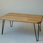 Ruby Coffee Table With Hairpin Legs, thumbnail 5 of 7