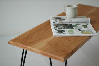 Jasper Coffee Table With Hairpin Legs, 2 of 6
