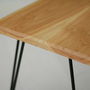 Jasper Coffee Table With Hairpin Legs, thumbnail 3 of 6