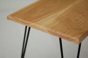 Jasper Coffee Table With Hairpin Legs, 3 of 6