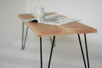 Jasper Coffee Table With Hairpin Legs, 4 of 6