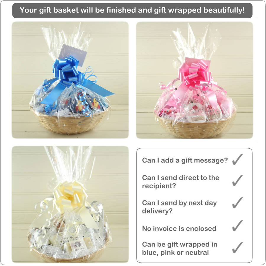 pamper new mum & baby gift basket by snuggle feet