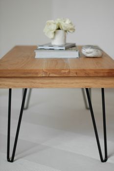Harry Coffee Table With Hairpin Legs, 5 of 8
