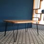 Ruby Coffee Table With Hairpin Legs, thumbnail 2 of 7
