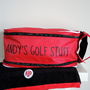 Personalised Golf Shoe Bag And Monogrammed Golf Towel, thumbnail 1 of 4