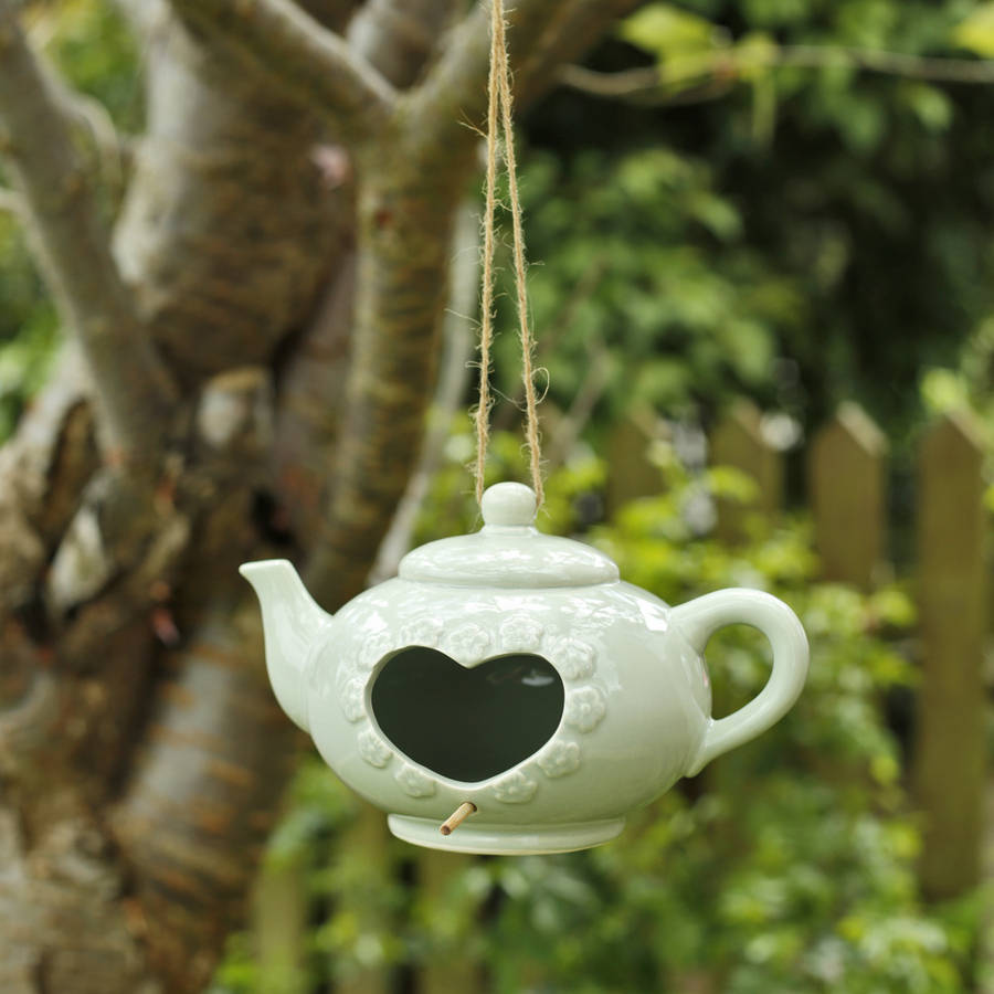 teapot birdhouse by ella james | notonthehighstreet.com