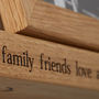Personalised Multi Frame Shelf With Four Frames, thumbnail 6 of 11
