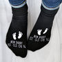 New Daddy Personalised Socks, thumbnail 1 of 1