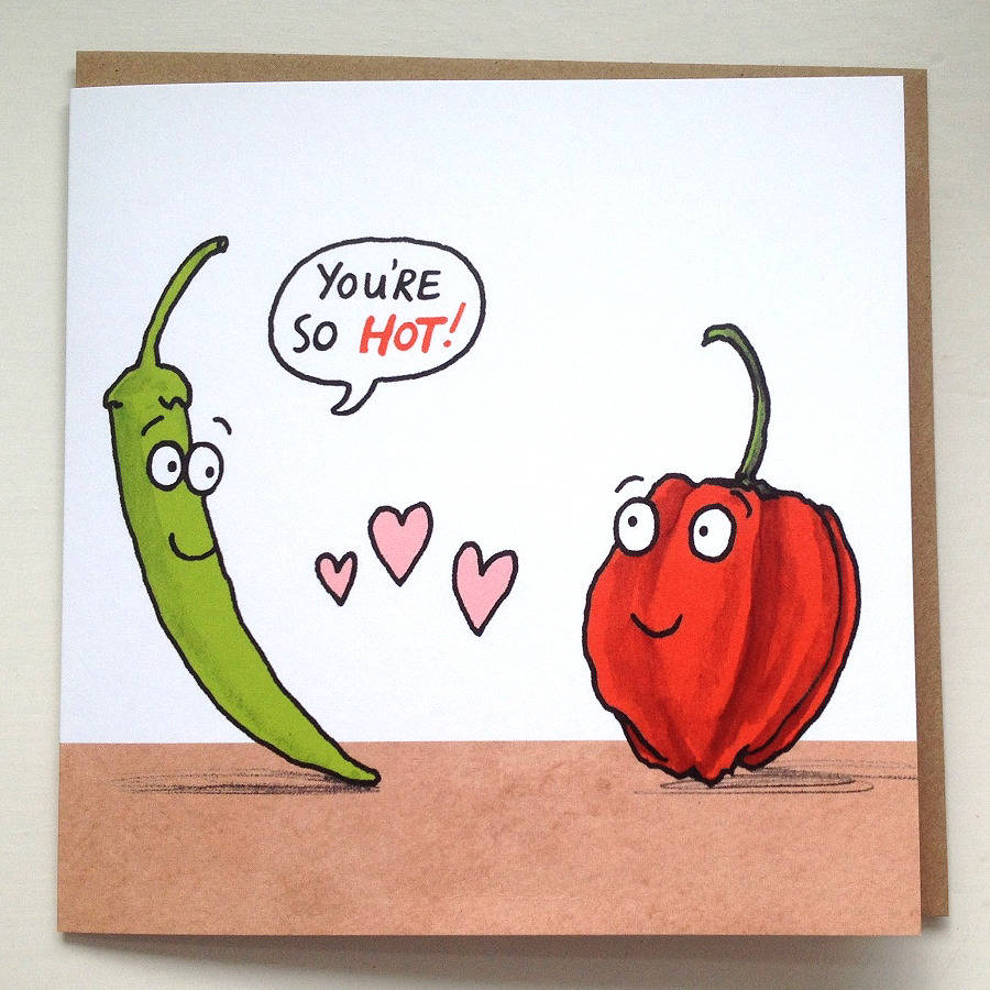 You Re So Hot Card By Cardinky