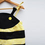 Bumble Bee Baby Romper, thumbnail 4 of 5
