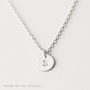 Personalised Sterling Silver Layering Necklace Set, thumbnail 4 of 6